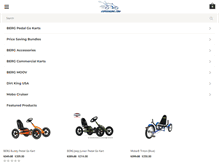Tablet Screenshot of gopedaling.com